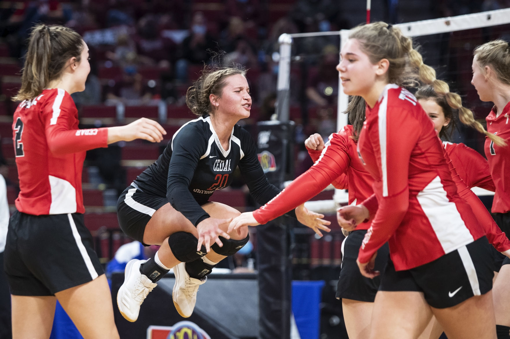 Class D-1 state volleyball, 11.5